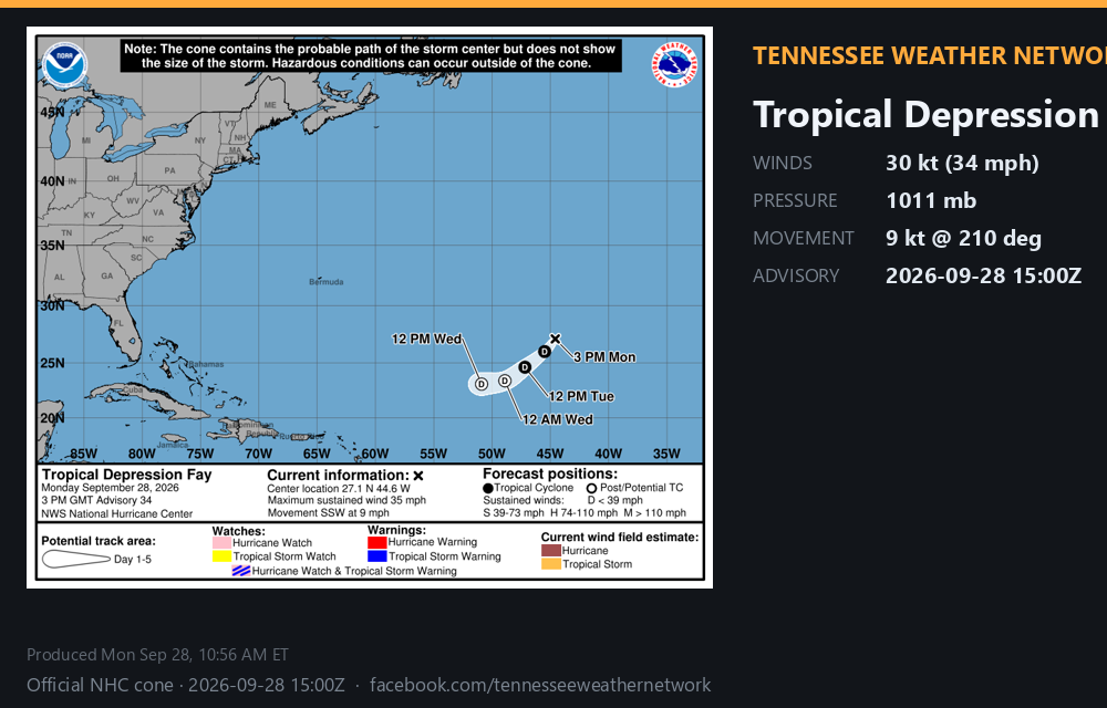 Post-tropical Fay · 2026-09-28 15:00Z