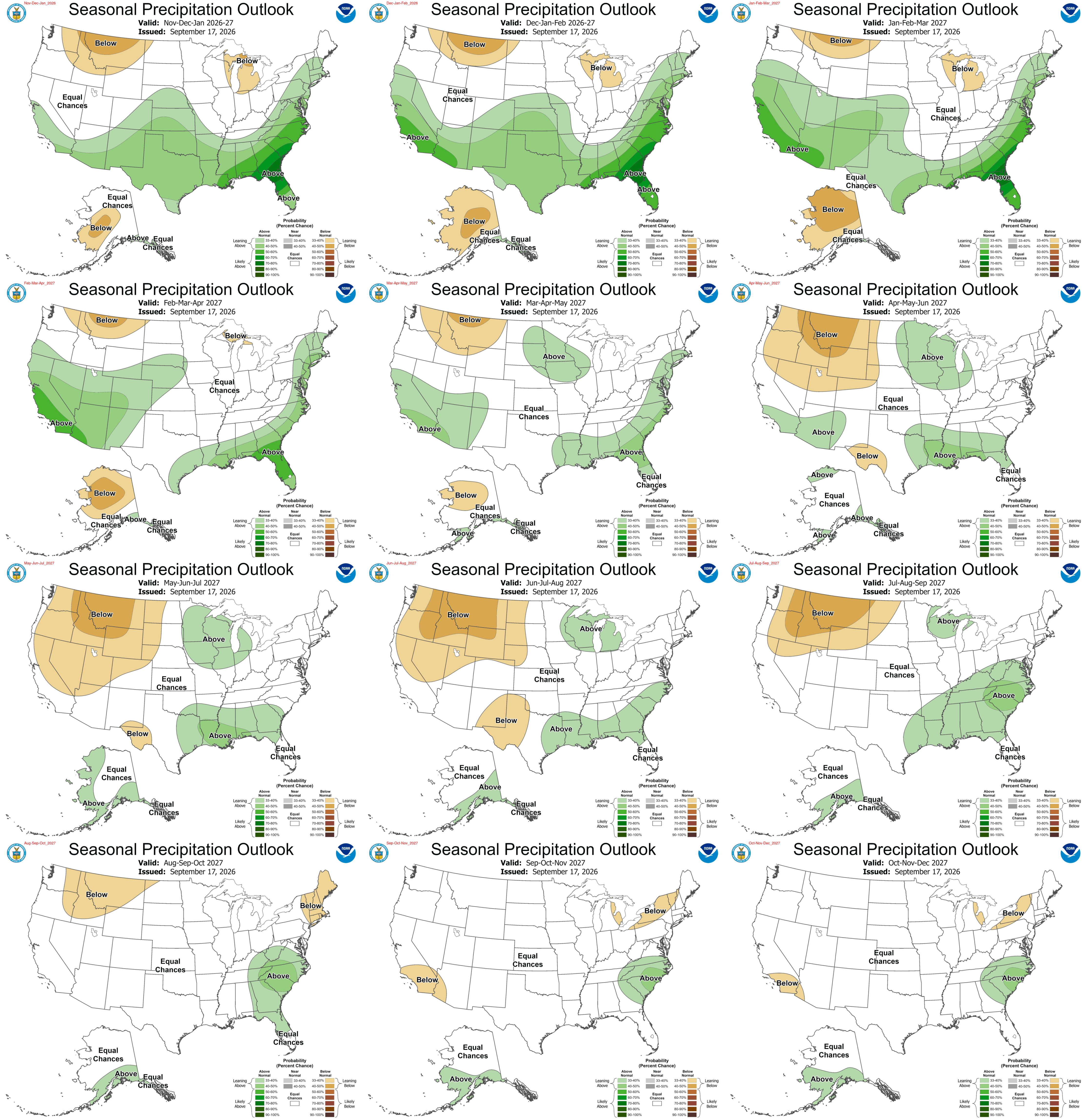 seasonal Precipitation