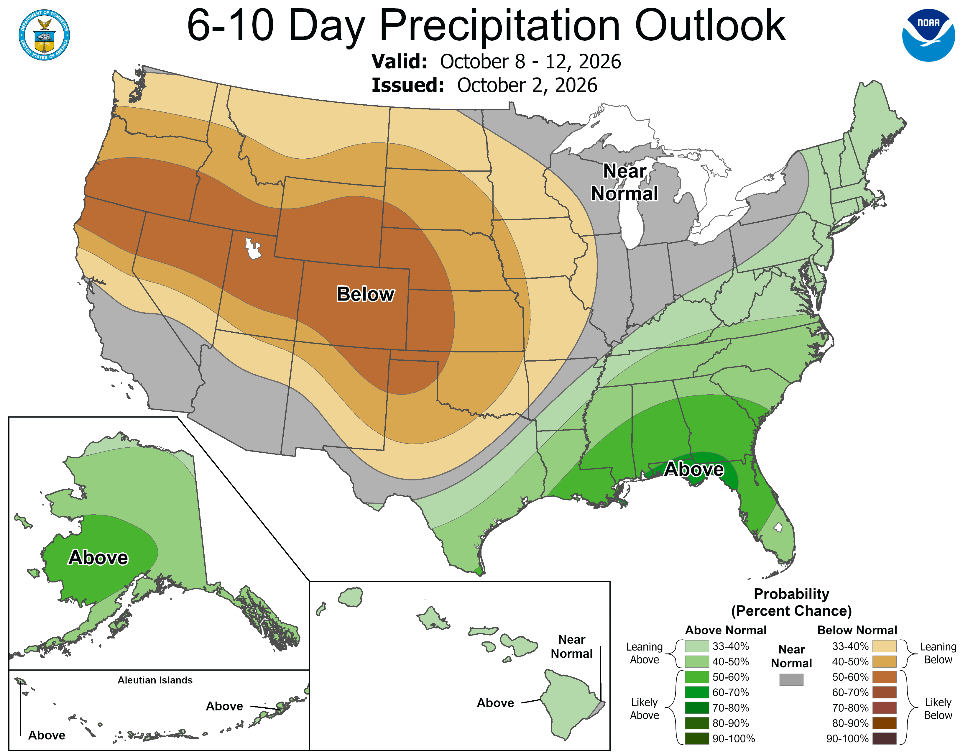6-10 day precipitation outlook